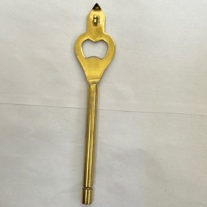 West Elm Brass Bottle Opener